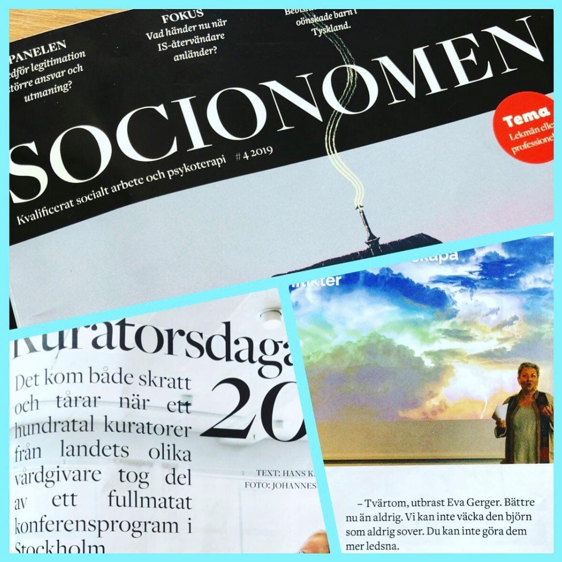 Foto: Johannes Frandsén i tidning SOCIONOMEN.